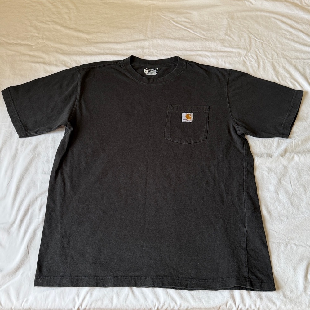 Carhartt Men's Dark Gray Short Sleeve Tee - Picture 2 of 9